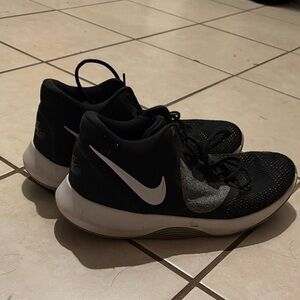 Nike Black and White Basketball Shoes